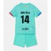 Barcelona Joao Felix #14 Replika Babykläder Tredje matchkläder barn 2023-24 Korta ärmar (+ Korta byxor)